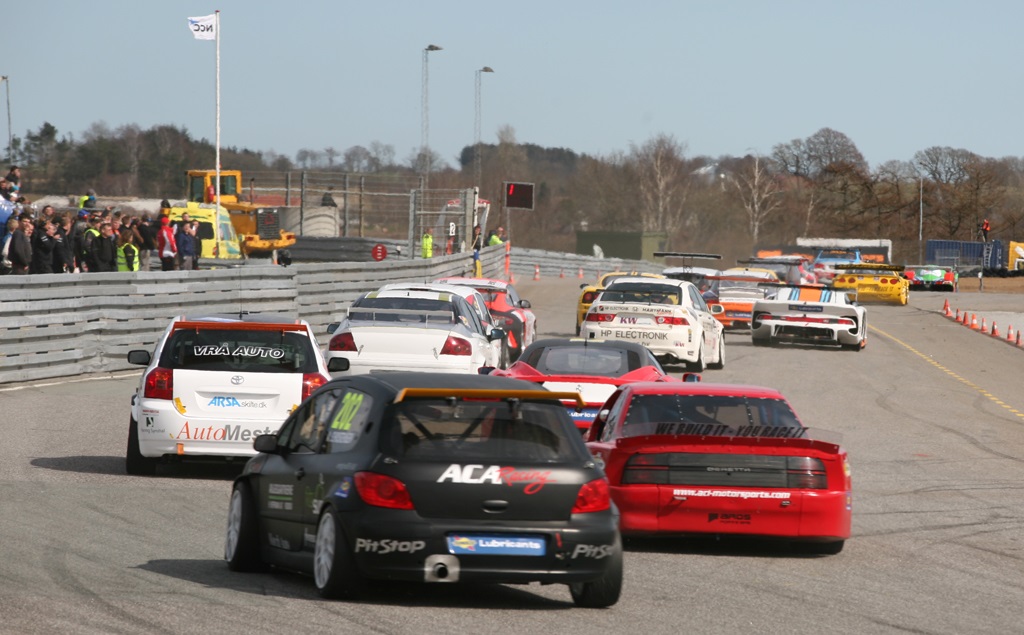 Den store brogede Special Saloon klasse.
(Foto: Motorsporten.dk)